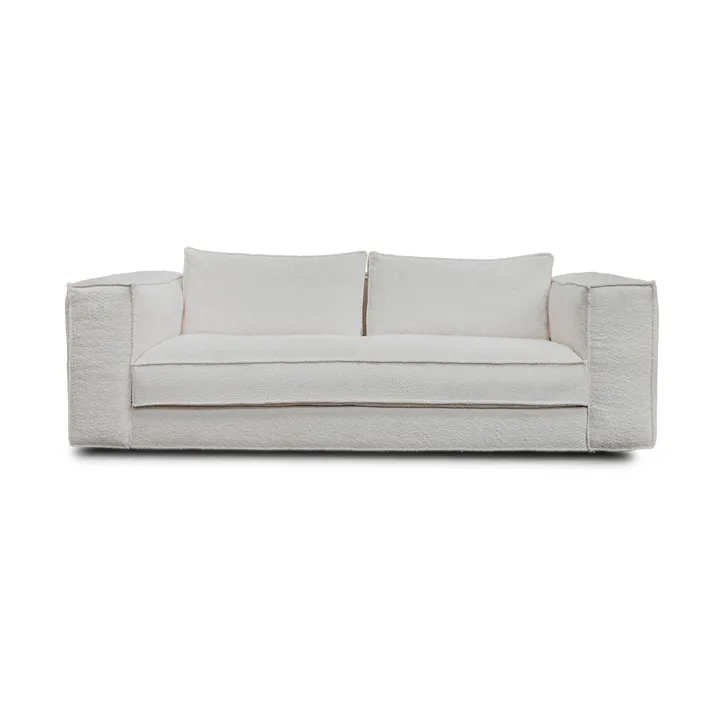 Klinge sofa - Bouclé soft off-white - Tinted