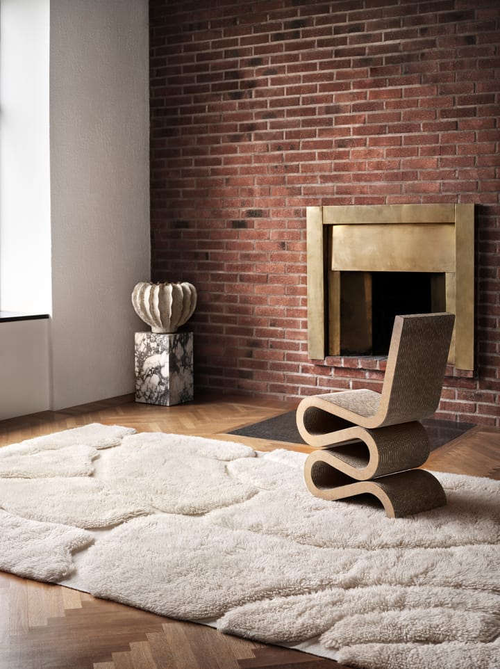 Kullin ullteppe 170x240 cm, Offwhite Tinted