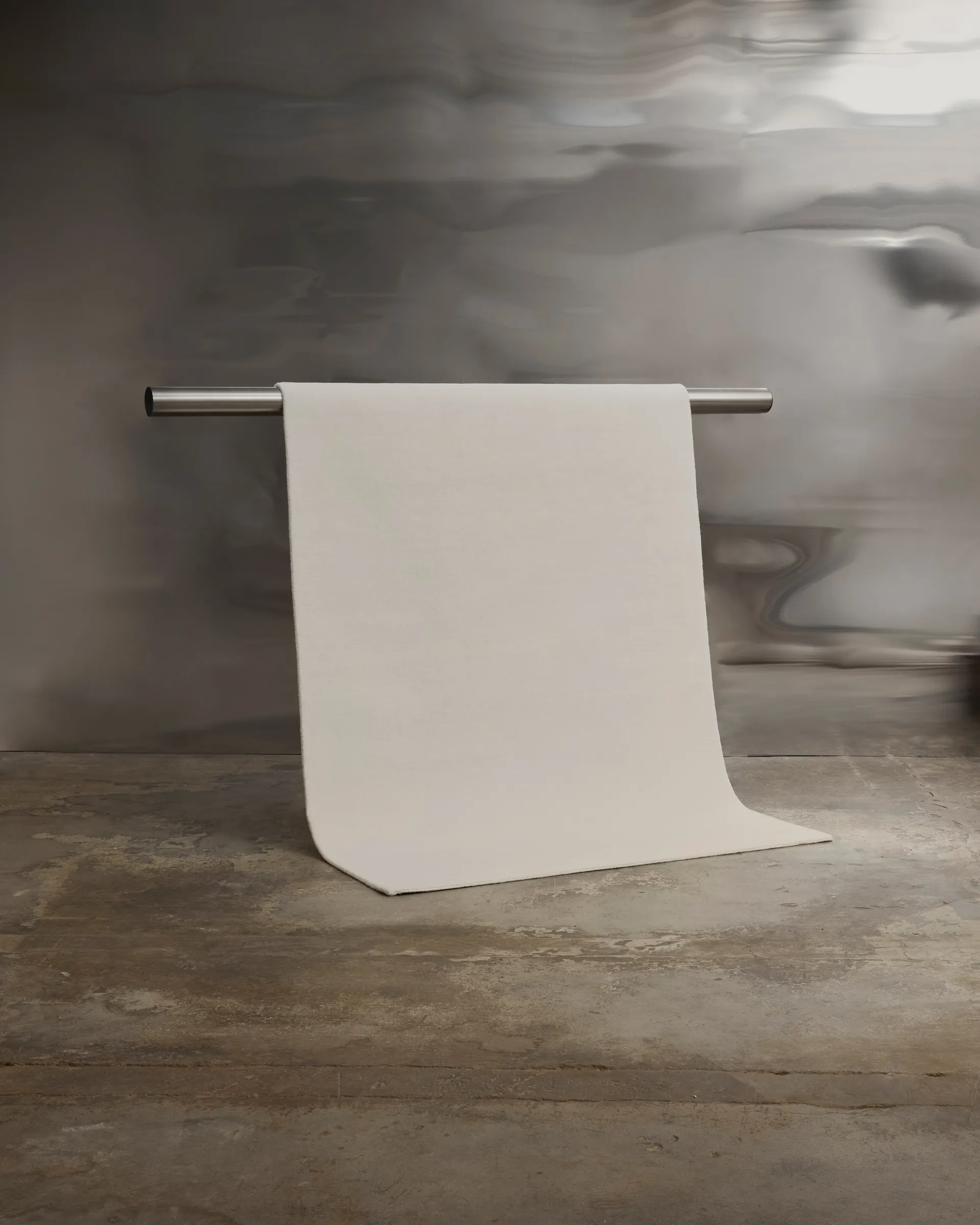 Liljehok ullteppe 170x240 cm, Offwhite Tinted