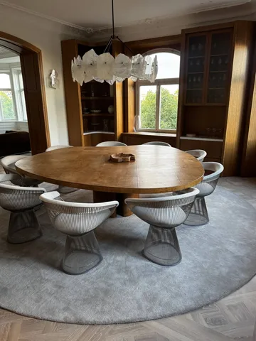 Liljehok ullteppe - Beige, Ø300 cm - Tinted