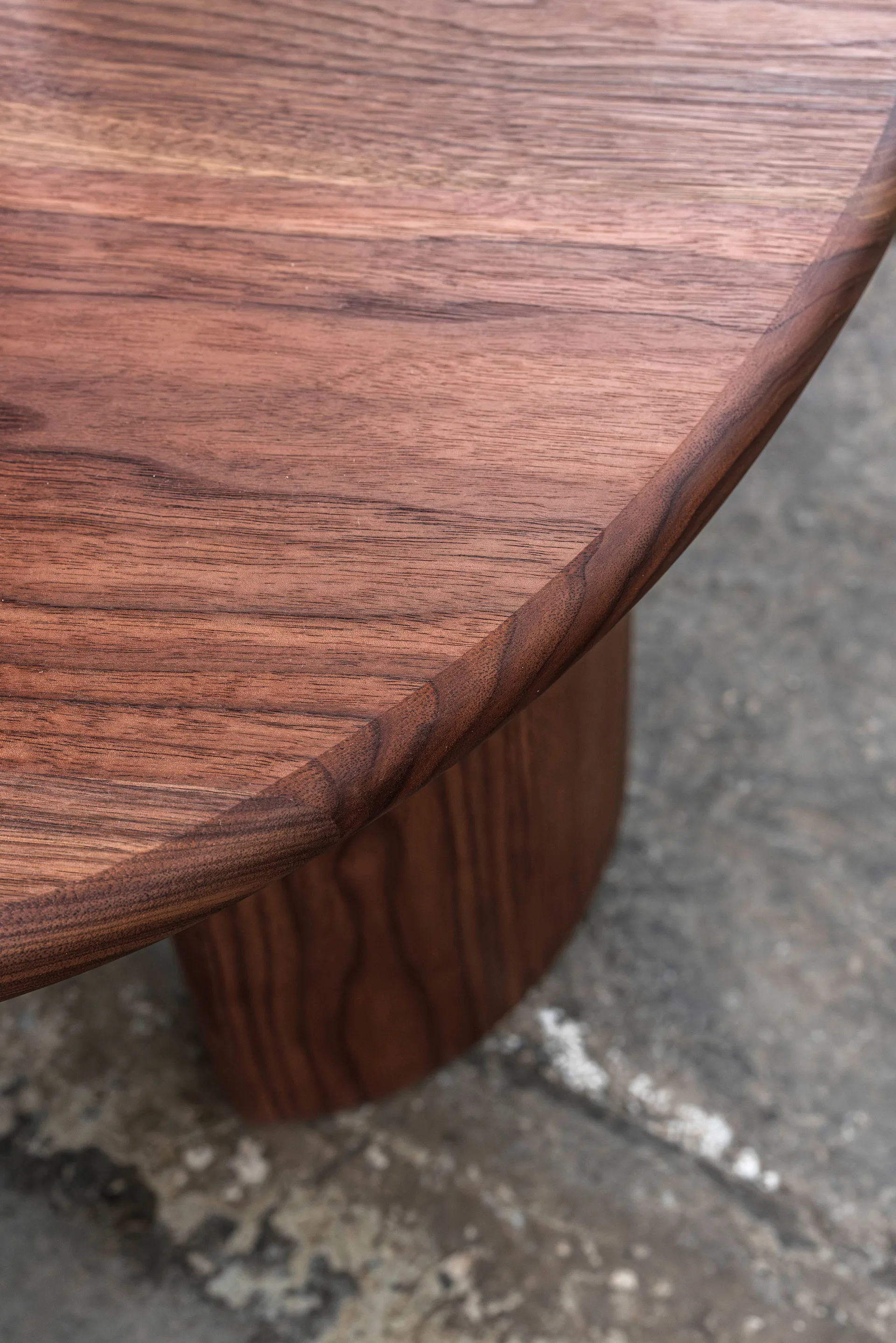 Lowe sofabord, Valnøtt dark brown Tinted