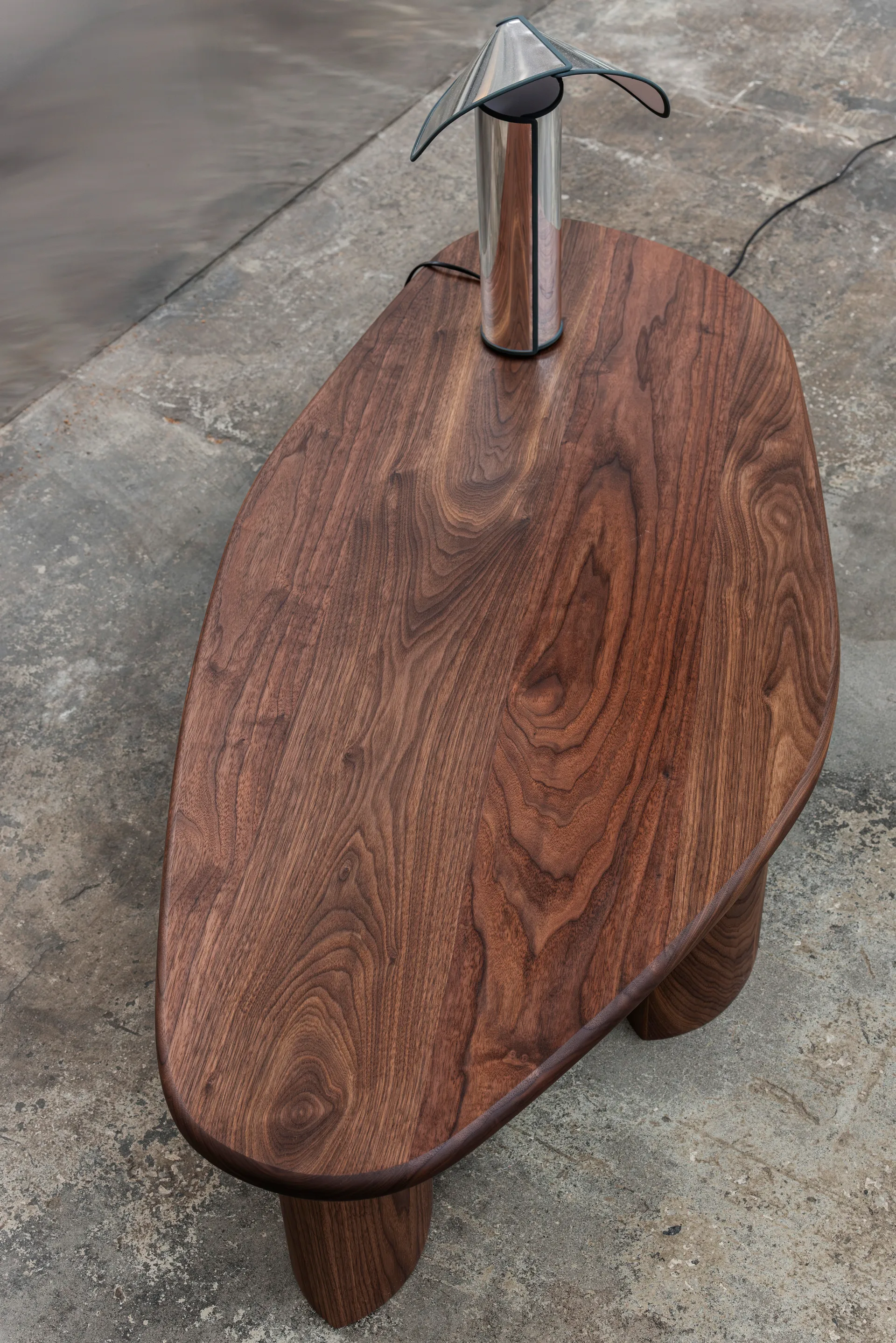 Lowe sofabord, Valnøtt dark brown Tinted