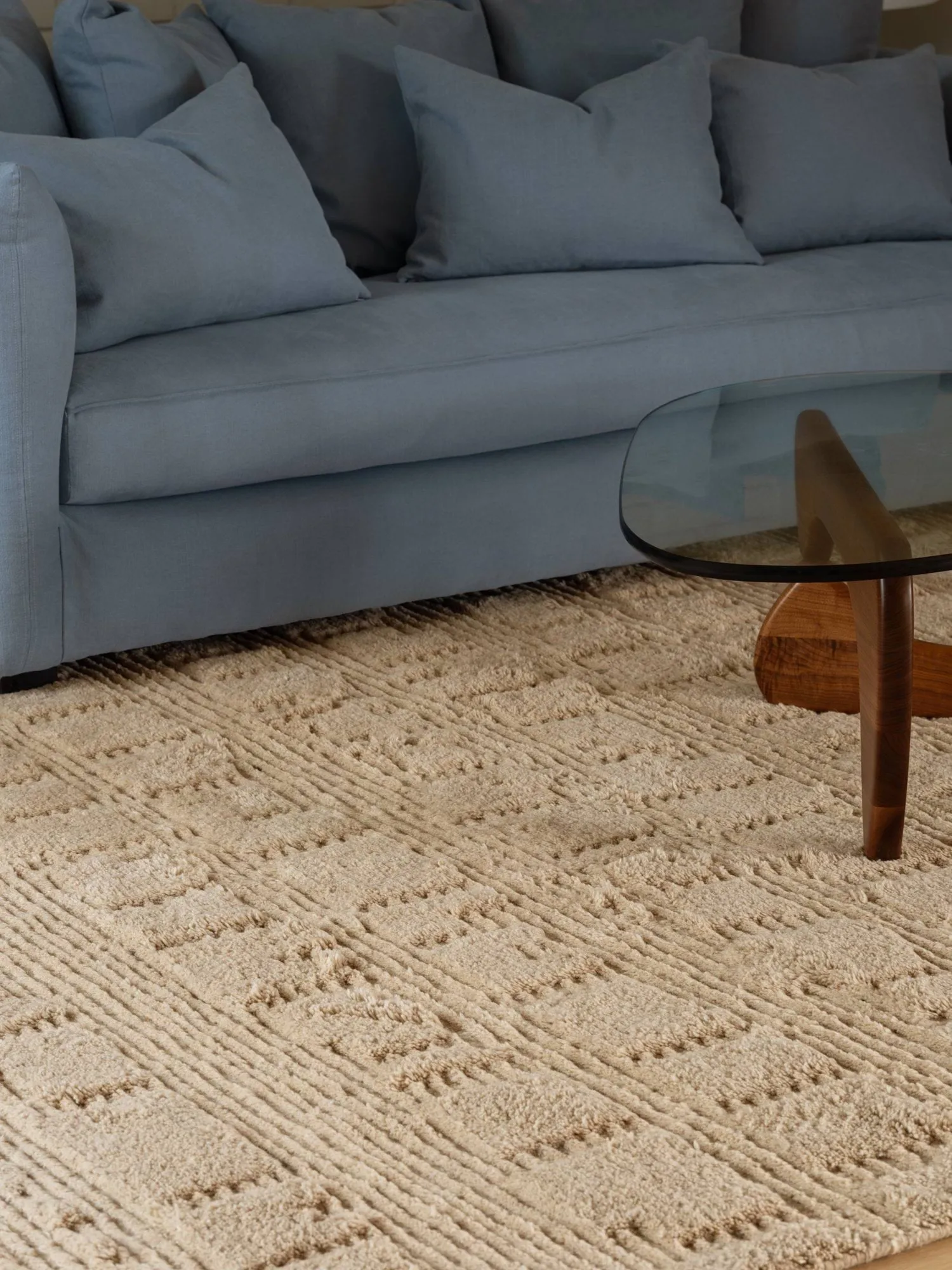 Lydahl ullteppe, Beige, 200x300 cm Tinted Lydahl ullteppe, Beige, 200x300 cm Tinted