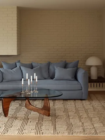 Lydahl ullteppe - Beige, 200x300 cm - Tinted
