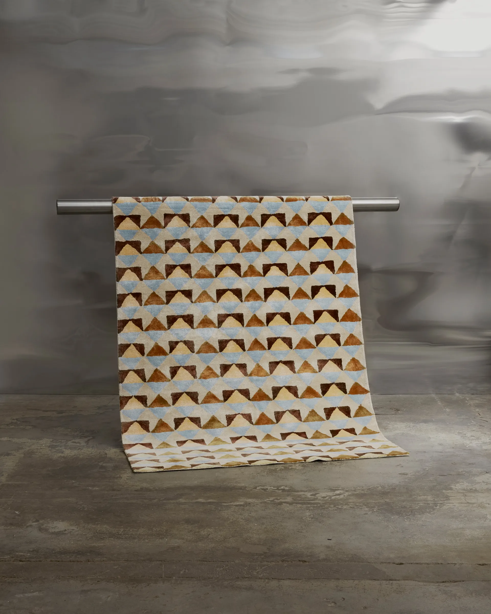 Mellin viskoseteppe 200x300 cm, Multi Tinted