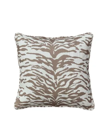 Norell pyntepute - Tiger beige-off white, 50x50 cm - Tinted