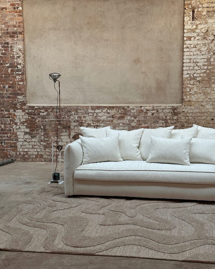 Norlander ullteppe 200x300 cm, Beige-melange Tinted