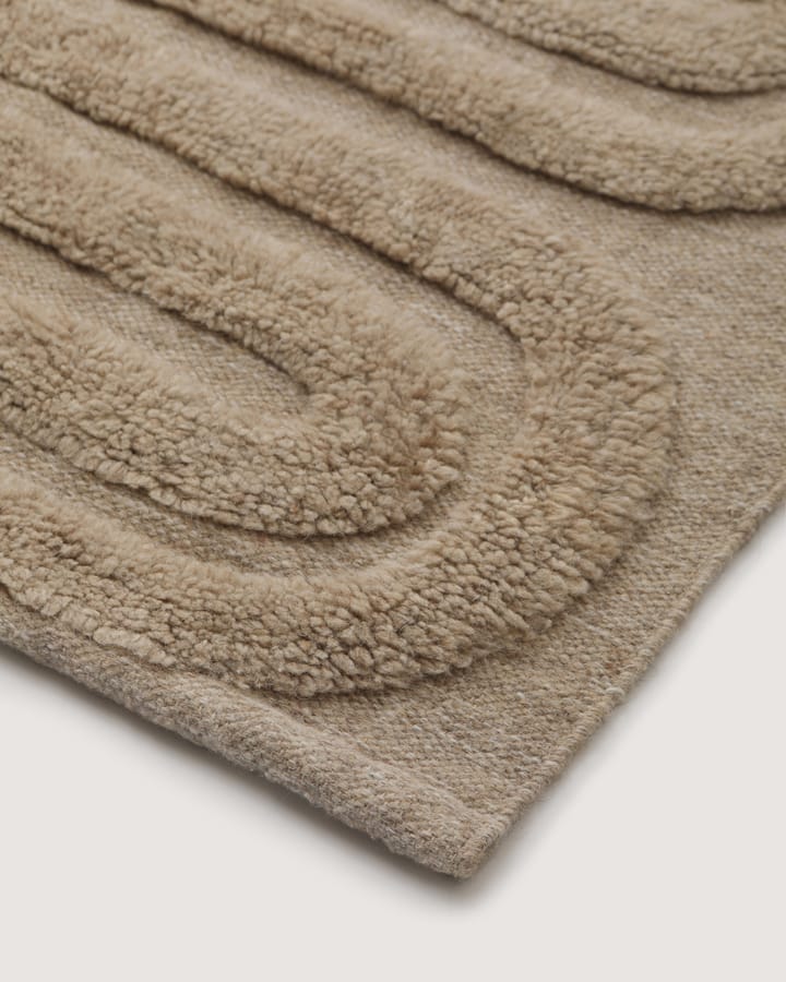 Riklund ullteppe 280x380 cm, Beige-melange Tinted