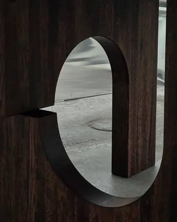 Sanders spisebord Ø160 cm - Mørkbeiset valnøtt
 - Tinted