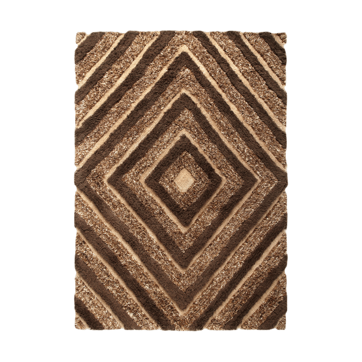 Stenborg ullteppe 200x300 cm - Brown - Tinted