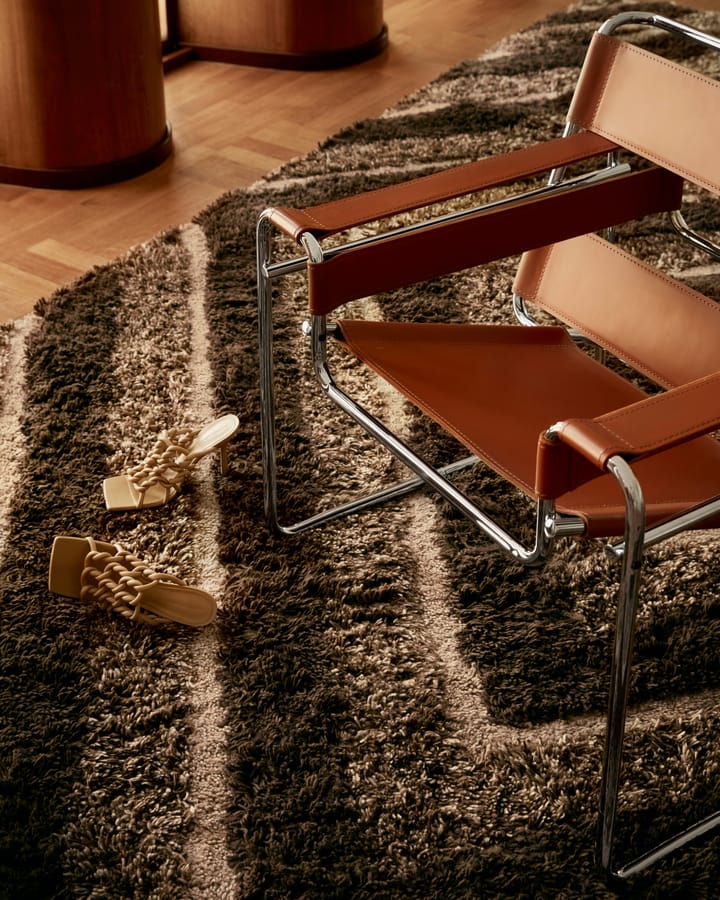 Stenborg ullteppe 200x300 cm, Brown Tinted