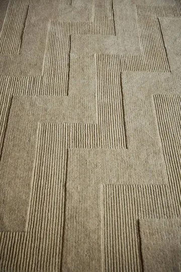 Valmont ullteppe - Beige-melange, 200x300 cm - Tinted