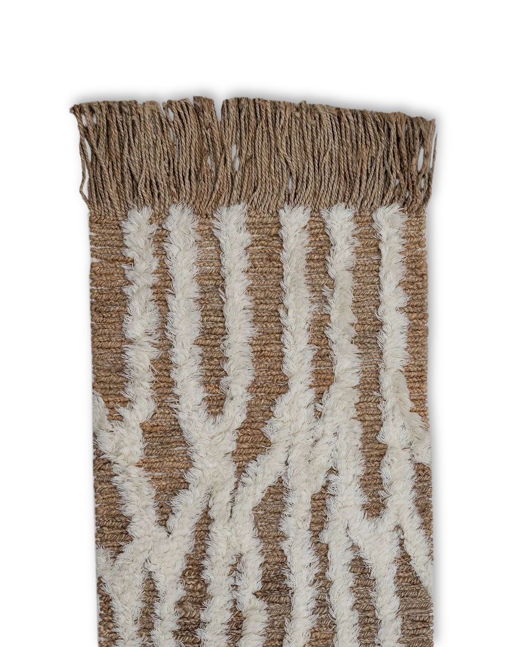 Wahl gangteppe jute 80x250 cm, Brown-offwhite Tinted