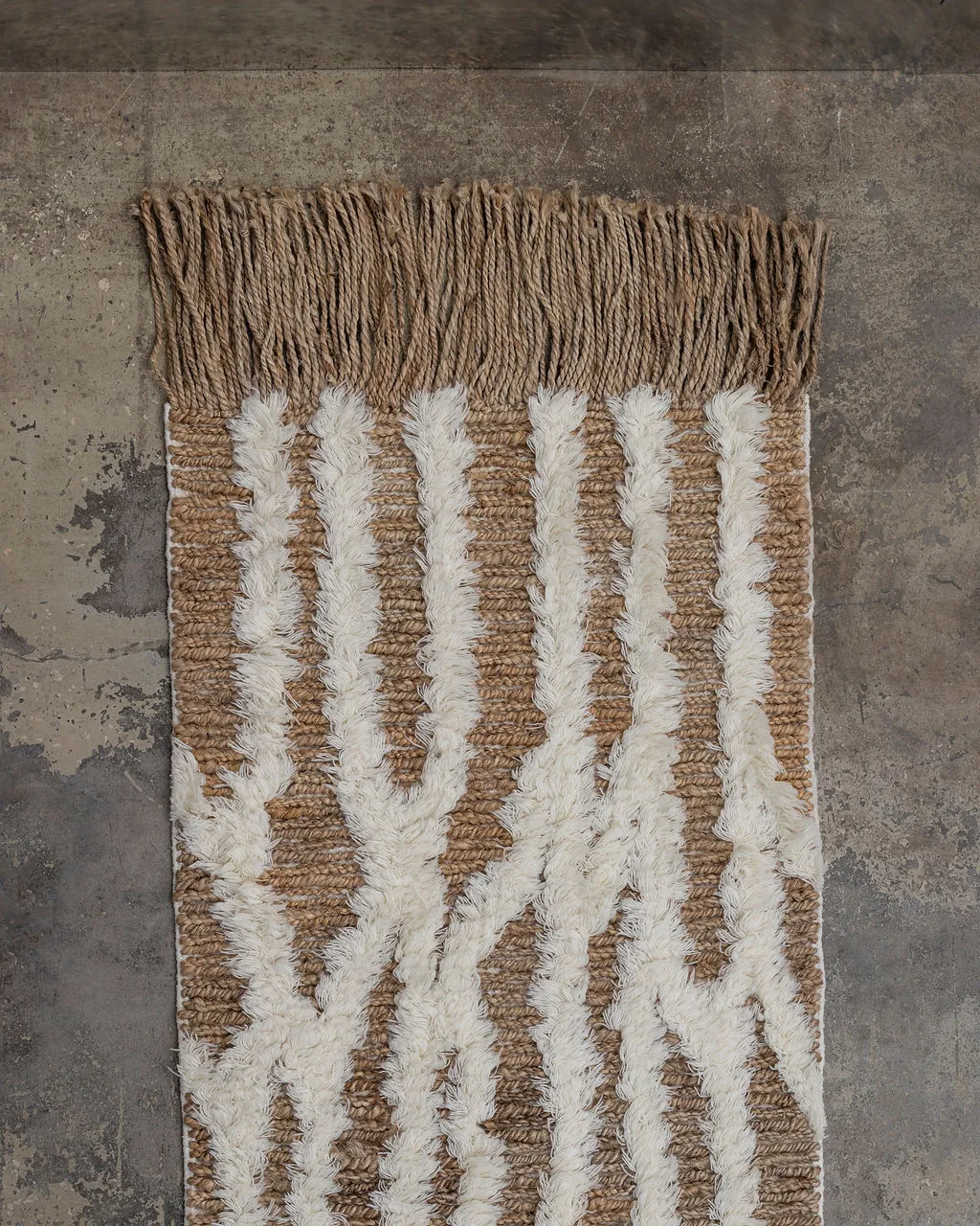 Wahl gangteppe jute 80x250 cm, Brown-offwhite Tinted