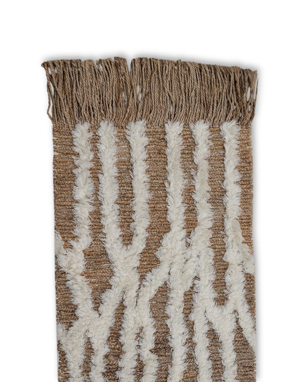Wahl gangteppe jute 80x350 cm, Brown-offwhite Tinted