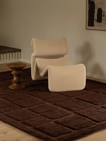 Wandel ullteppe - Brown, 300x400 cm - Tinted