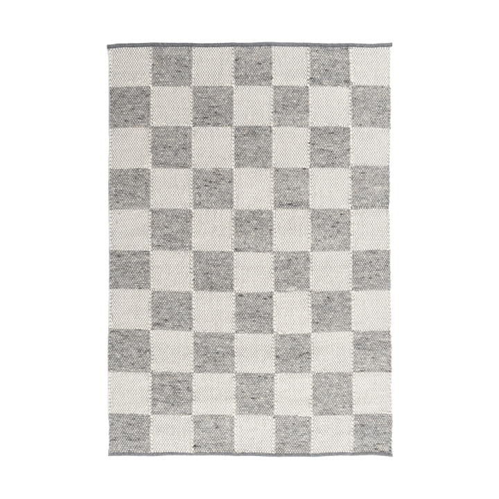 Gotland Design teppe Special Edition - Silver-white nr. 2418, 90x180 cm - Tisca