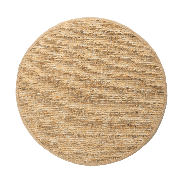 Sierrafil round teppe - Gold nr. 261, Ø250 cm - Tisca