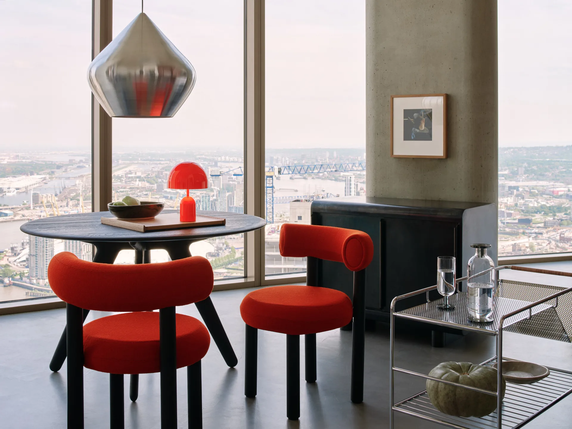 Beat Unbeaten stout lampeskjerm Ø52 cm, Aluminium Tom Dixon