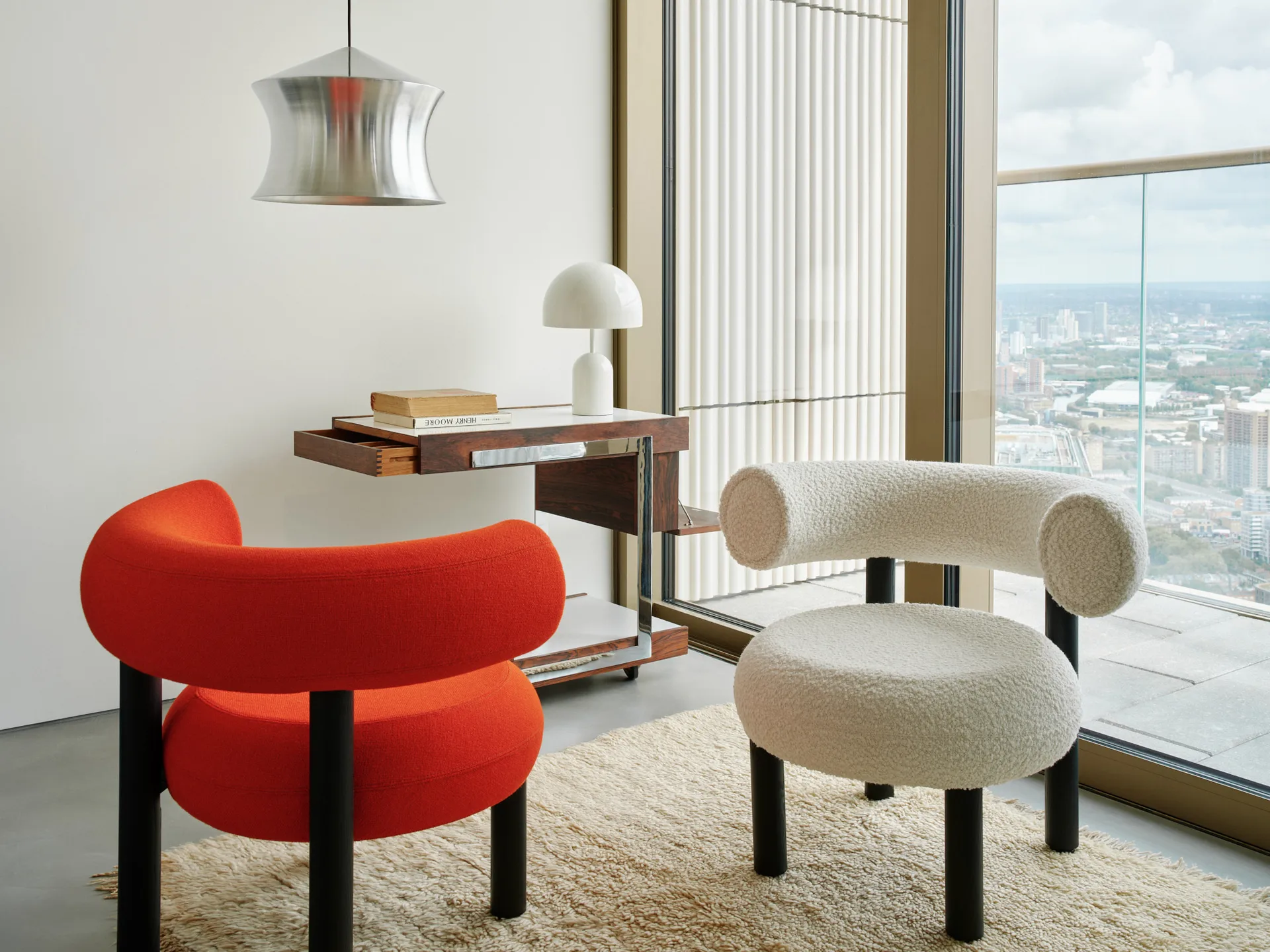 Beat Unbeaten waist lampeskjerm Ø41,2 cm, Aluminium Tom Dixon