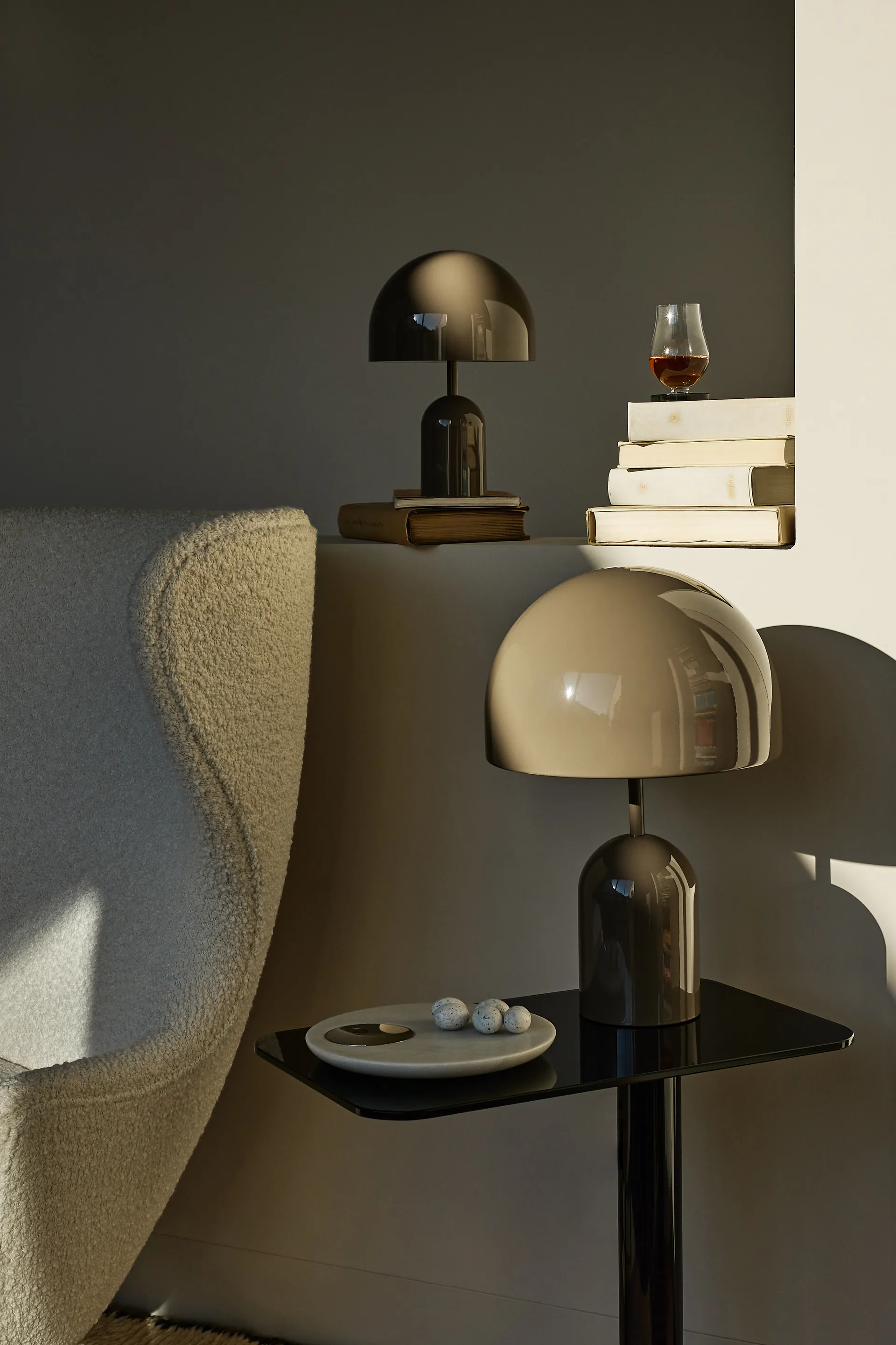 Bell bordlampe, Taupe Tom Dixon