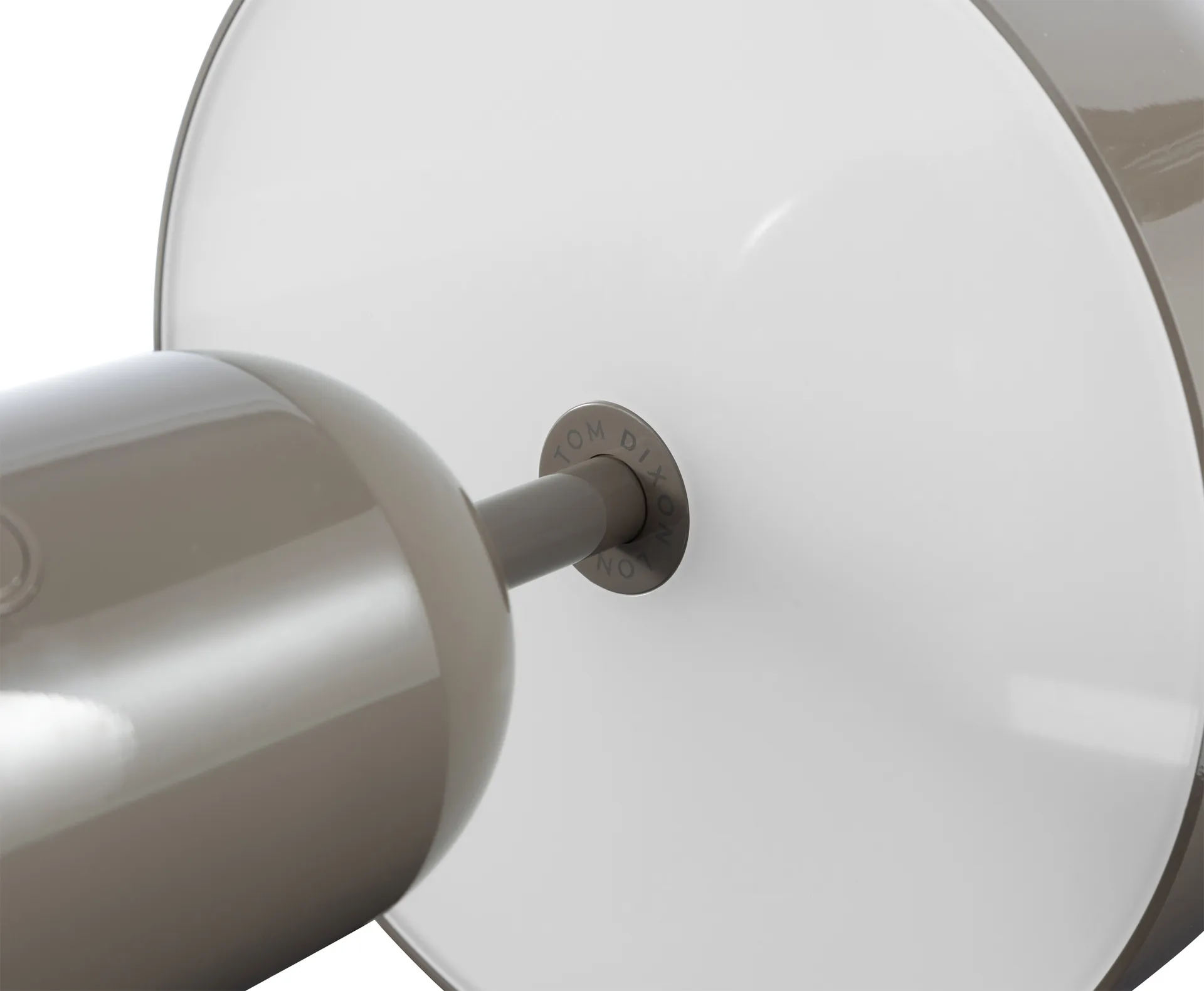 Bell Portable LED bordlampe 28 cm, Taupe Tom Dixon