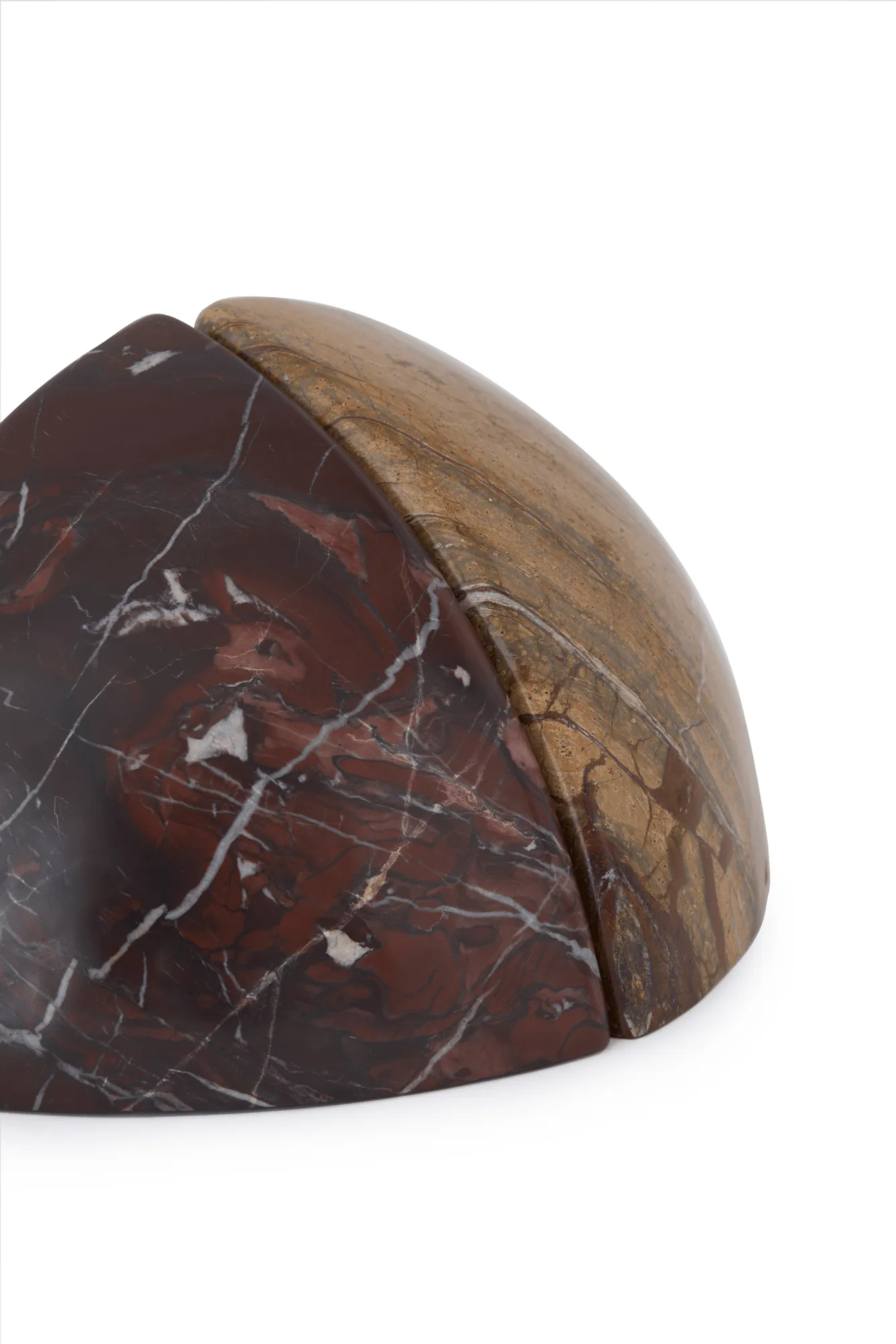 Boulder bokstøtte 2 deler, 12,8x12,8 cm Tom Dixon