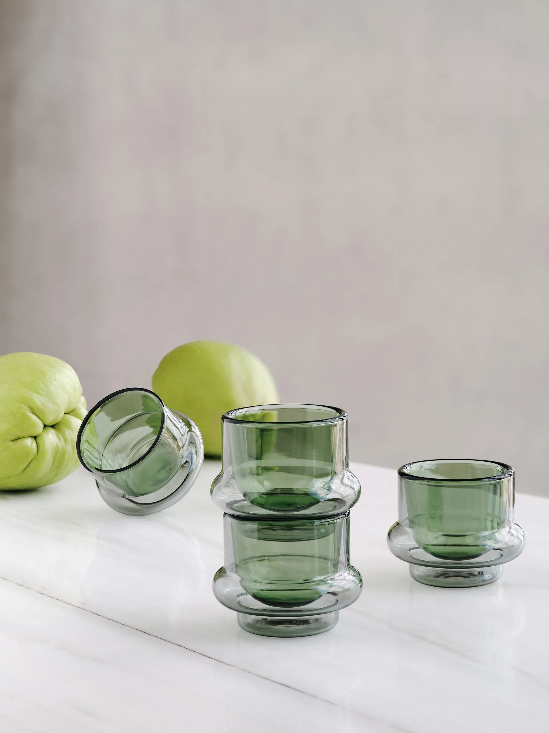 Bump espressokopp 5 cl 4-pakning, Green Tom Dixon