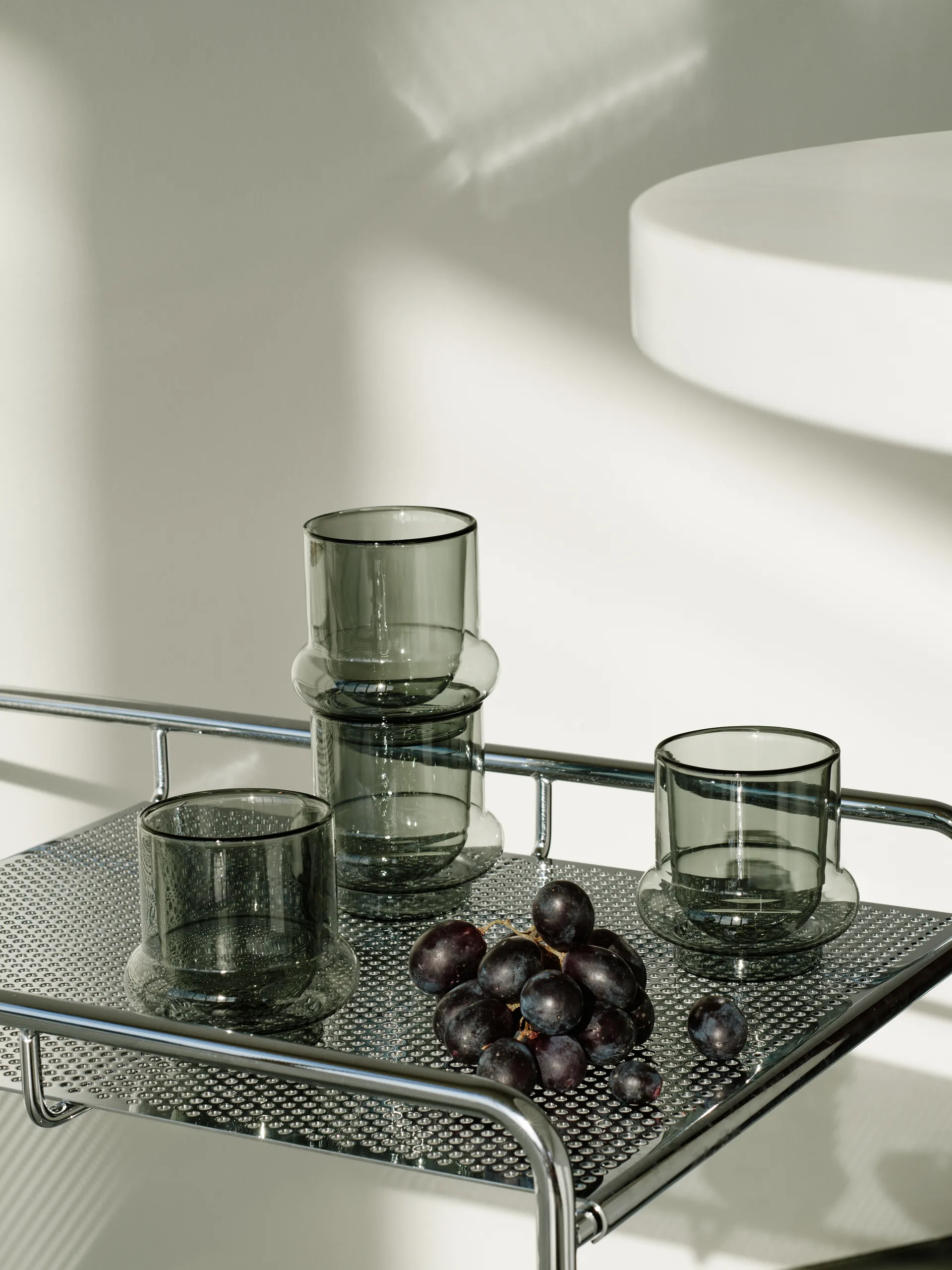 Bump kaffekopp 20 cl 2-pakning, Grey Tom Dixon