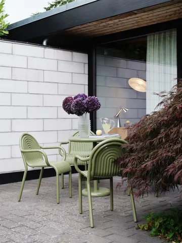 Groove cafebord rundt - Moss, Ø70 cm - Tom Dixon