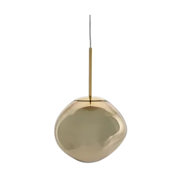 Melt pendel LED - Bronze, mini 27x28 cm - Tom Dixon