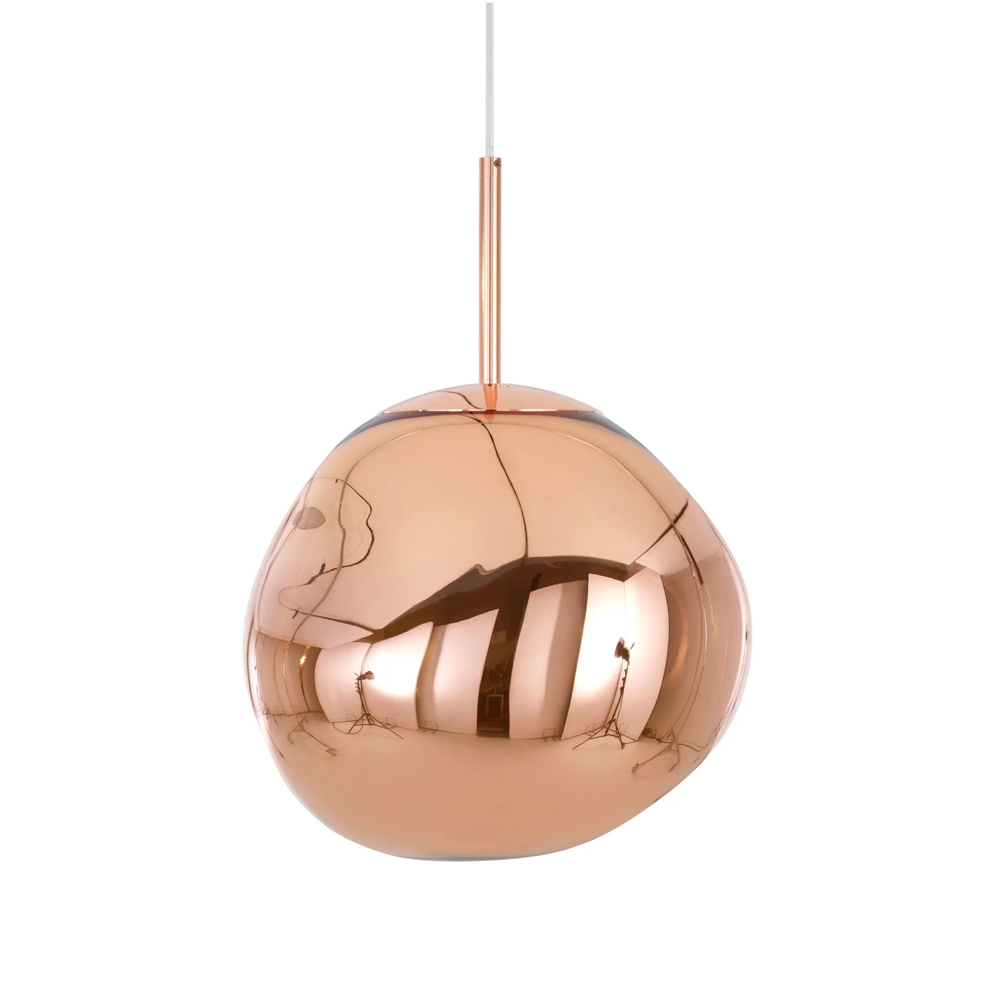Melt pendel LED, Copper, mini 27x28 cm Tom Dixon