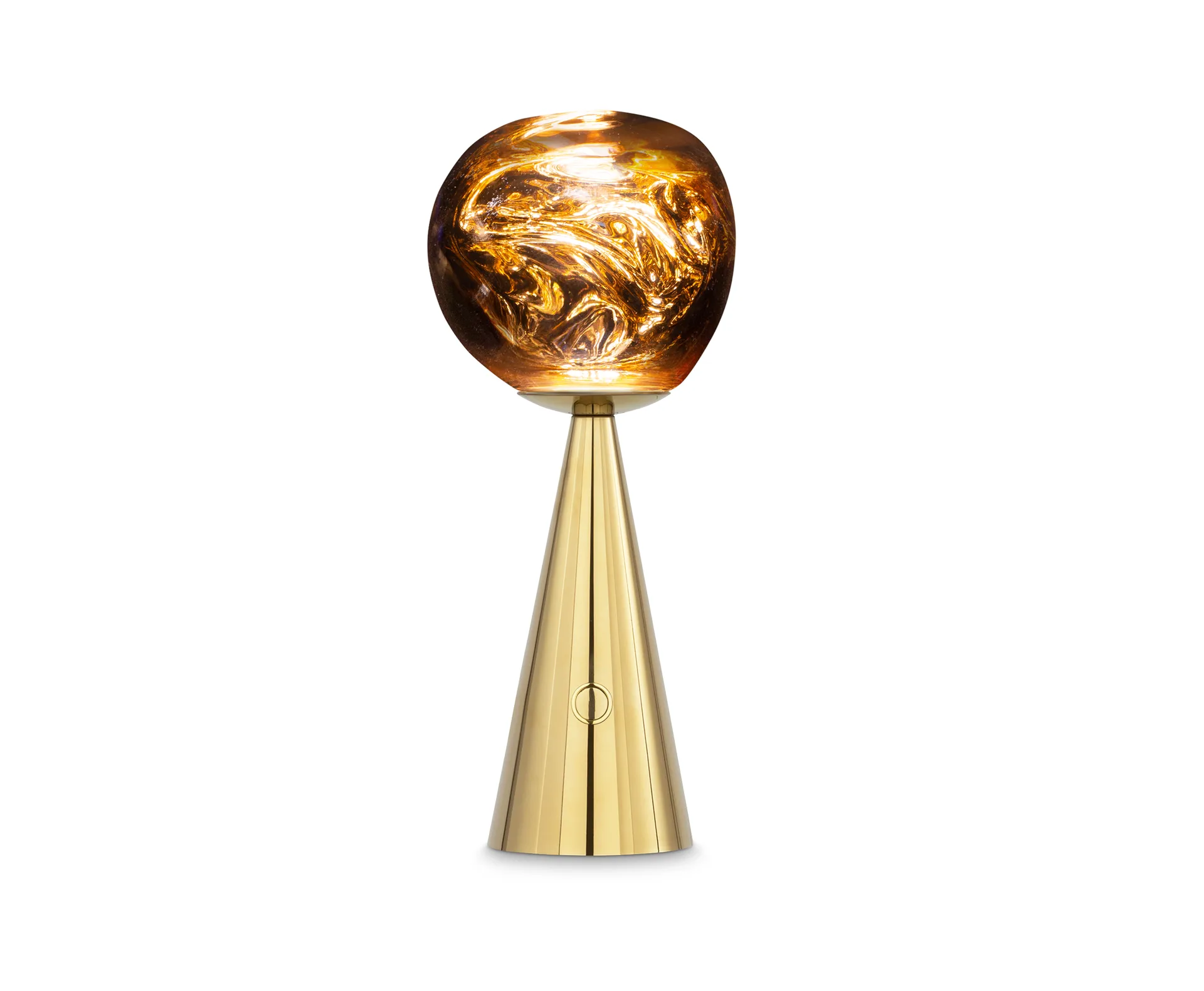 Melt Portable bordlampe, Gold Tom Dixon