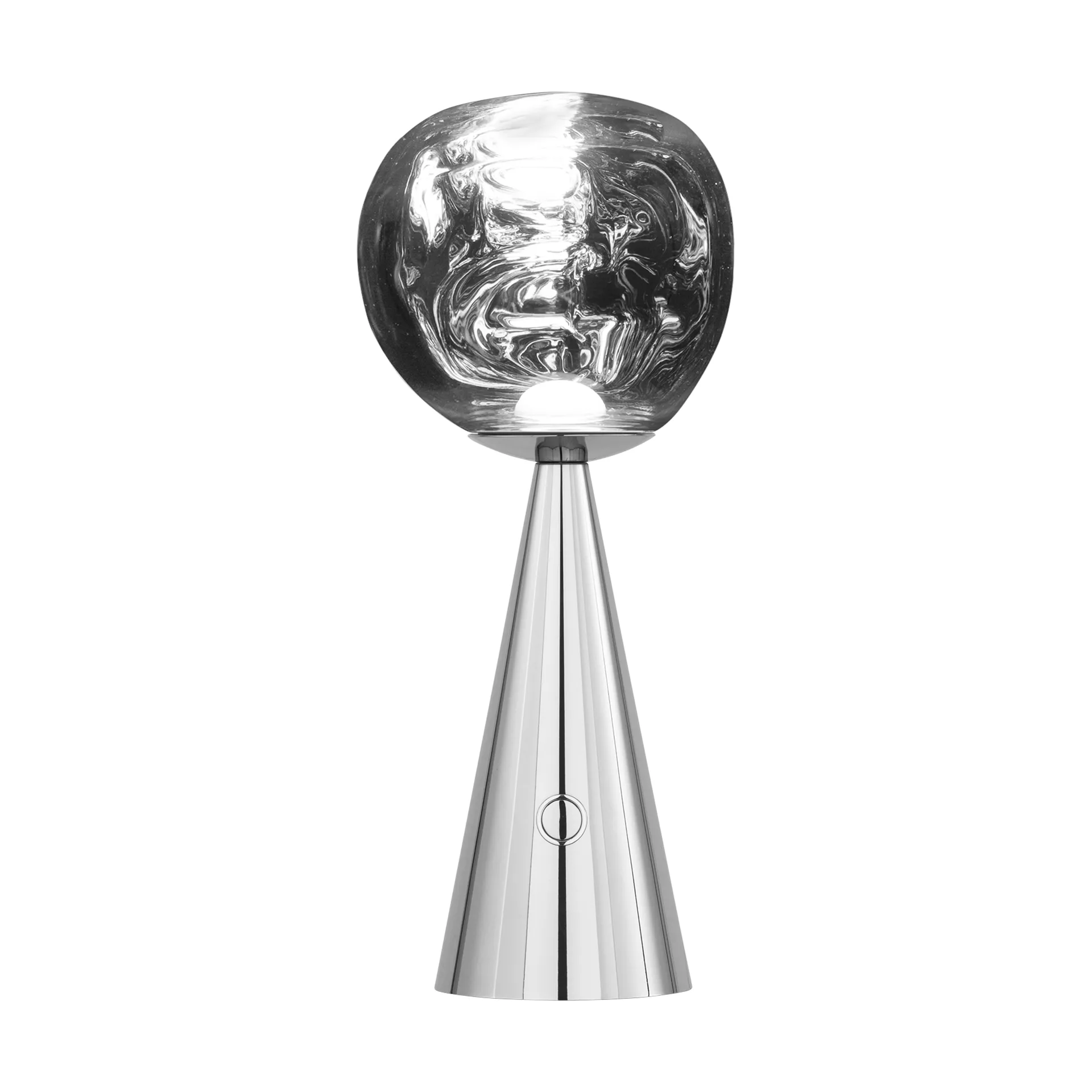 Melt Portable LED bordlampe 28,5 cm, Silver Tom Dixon
