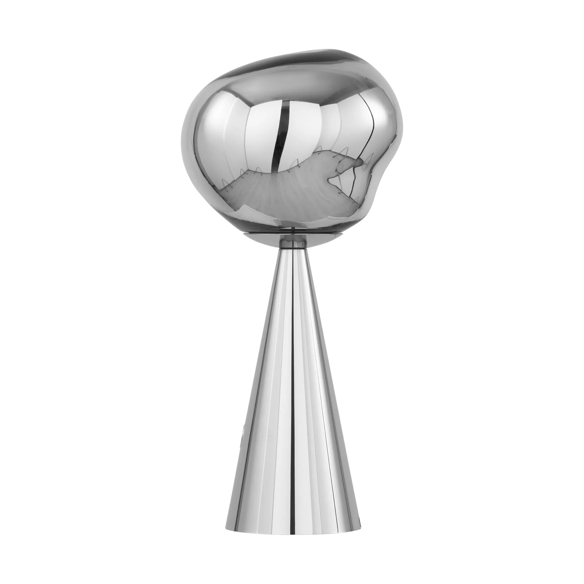 Melt Portable LED bordlampe 28,5 cm, Silver Tom Dixon