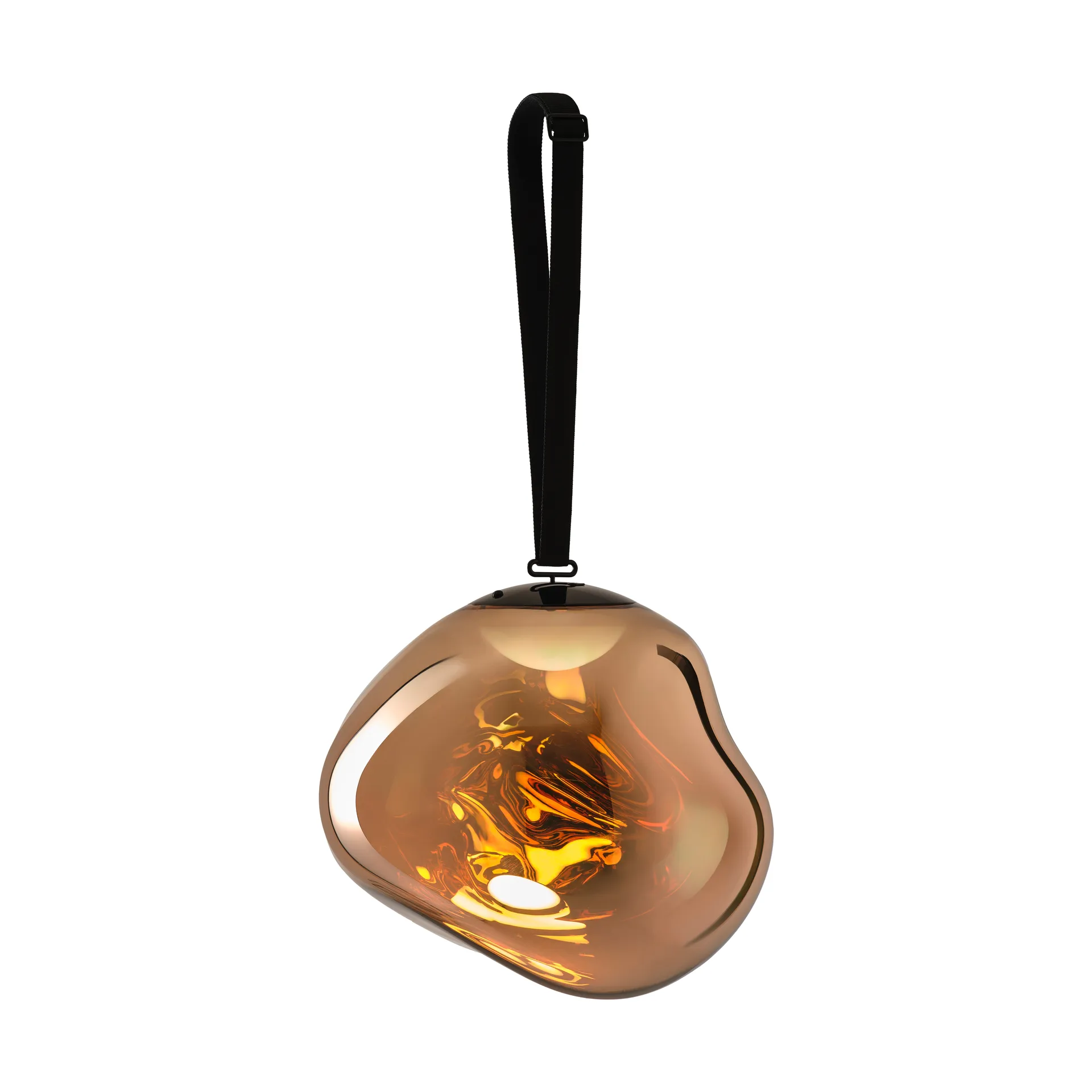 Melt Portable LED Large gulvlampe, Gold Tom Dixon