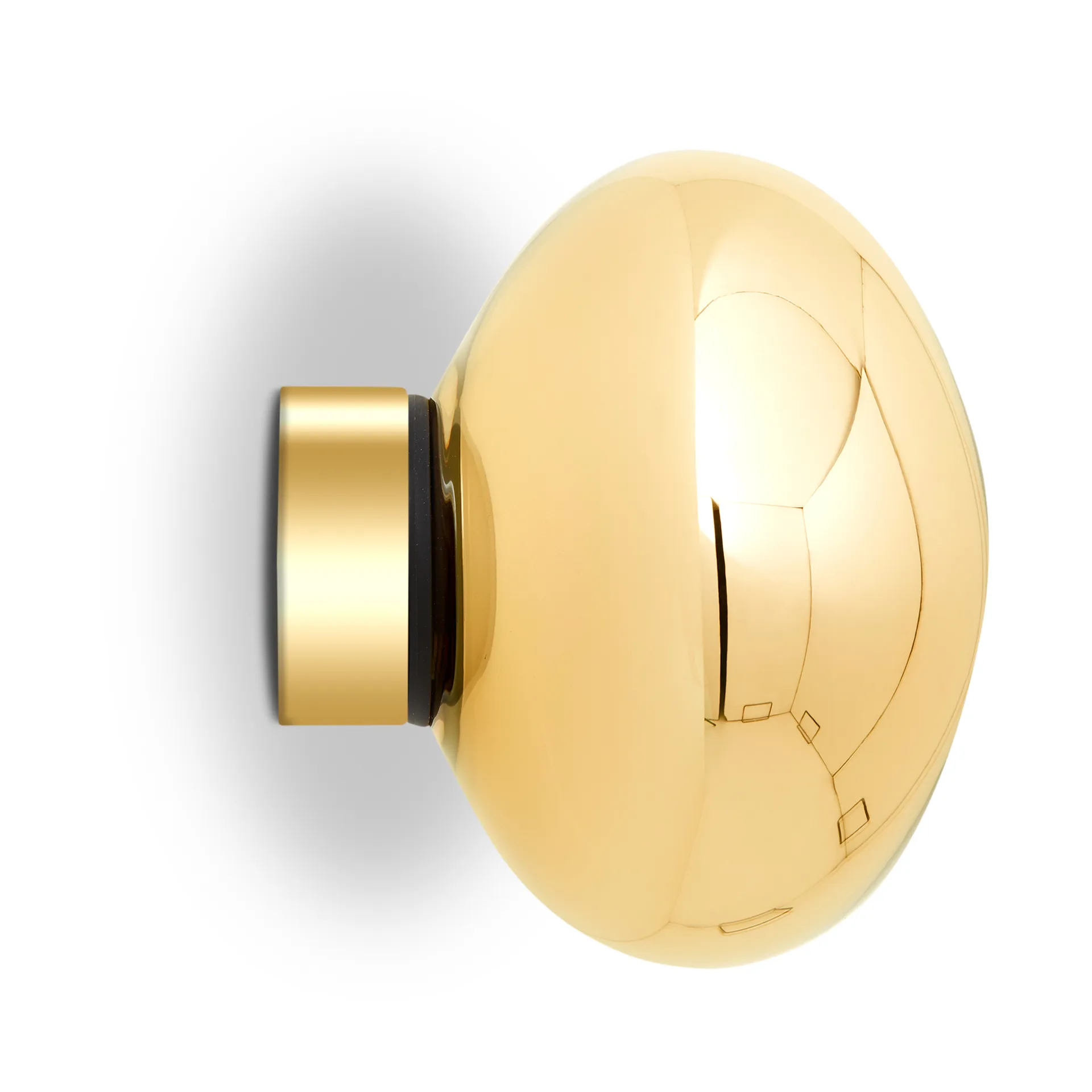 Melt Surface mini vegglampe LED 30 cm, Gold Tom Dixon