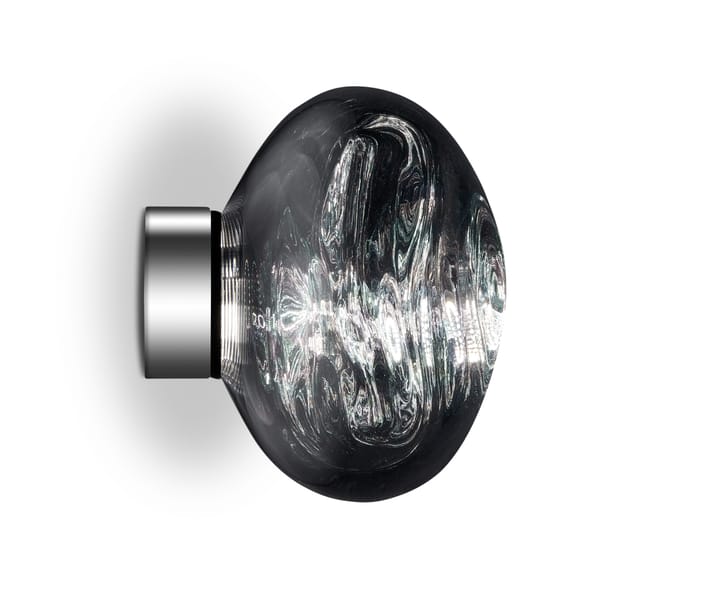 Melt Surface mini vegglampe LED 30 cm, Silver Tom Dixon