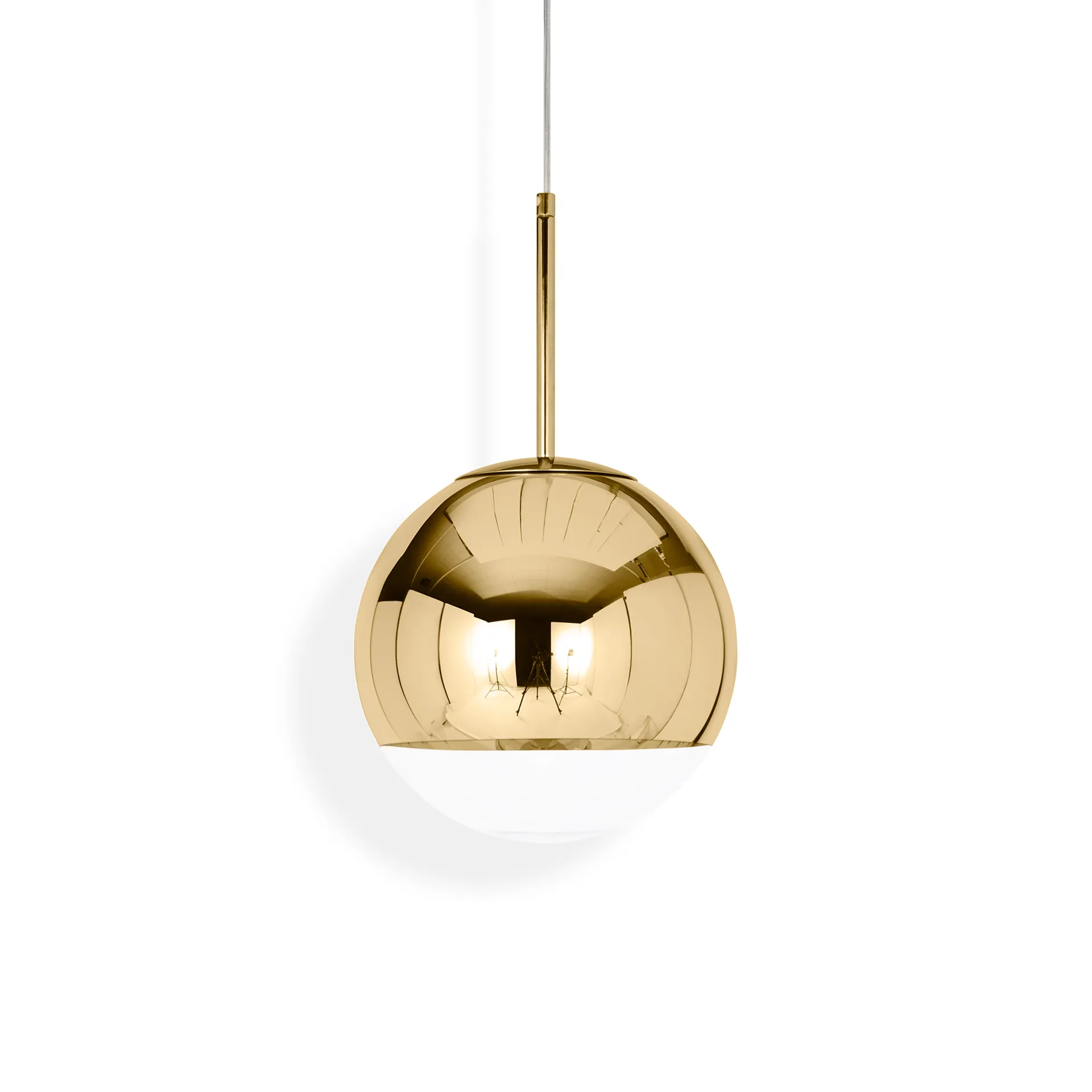 Mirror Ball pendel LED Ø 25 cm, Gold Tom Dixon