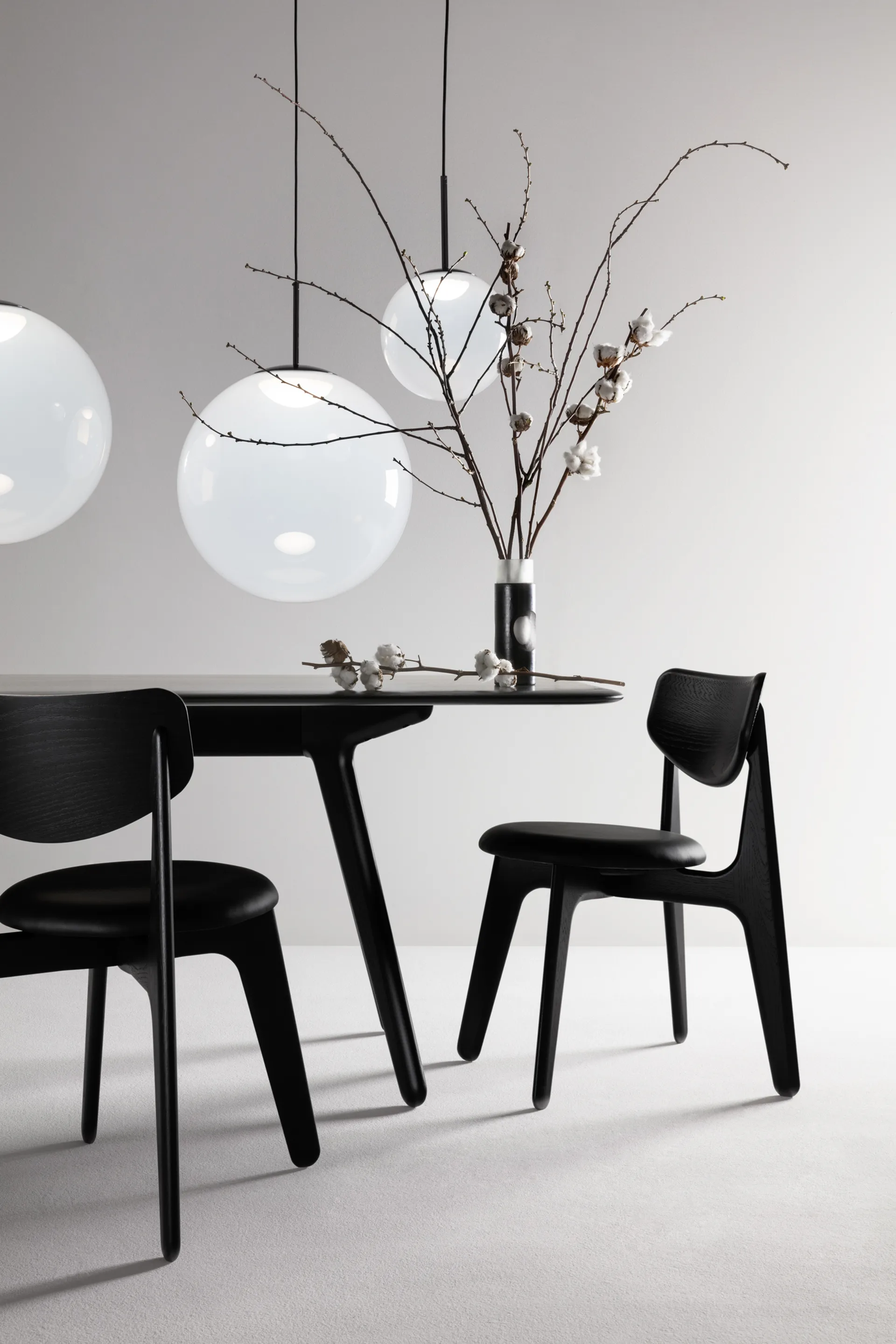 Opal pendel Ø 50 cm, White Tom Dixon