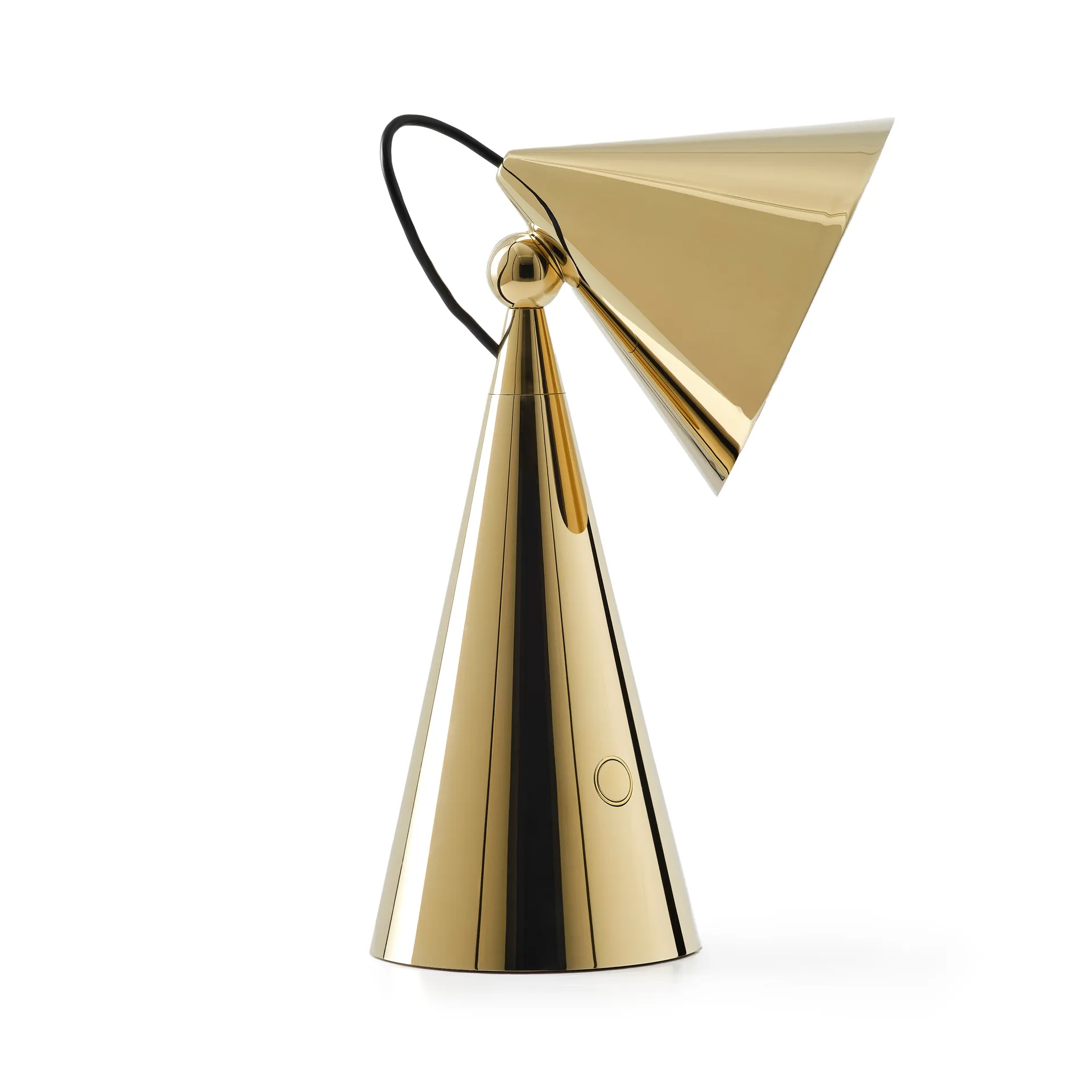 Pose Portable LED bordlampe, Gold Tom Dixon