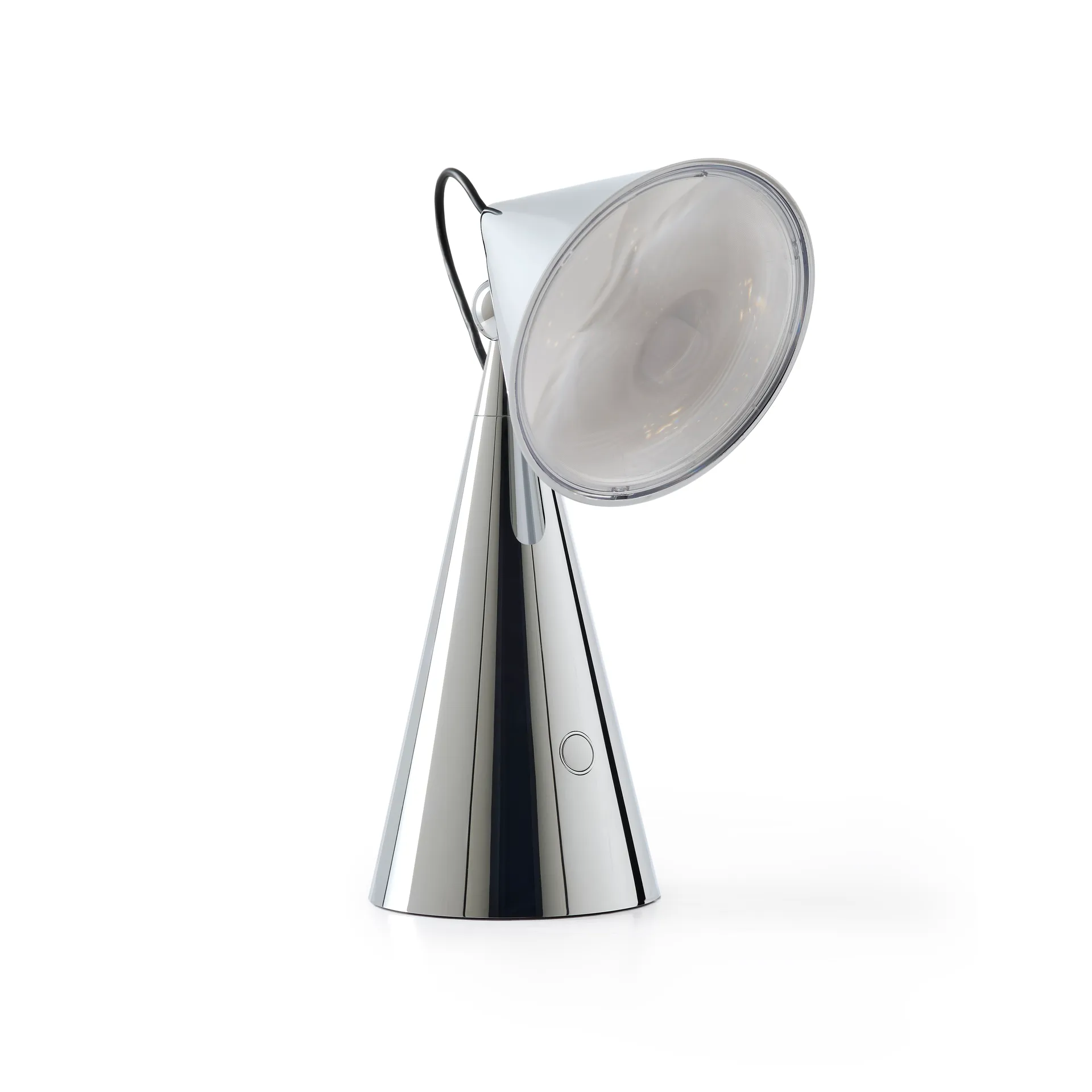 Pose Portable LED bordlampe, Silver Tom Dixon