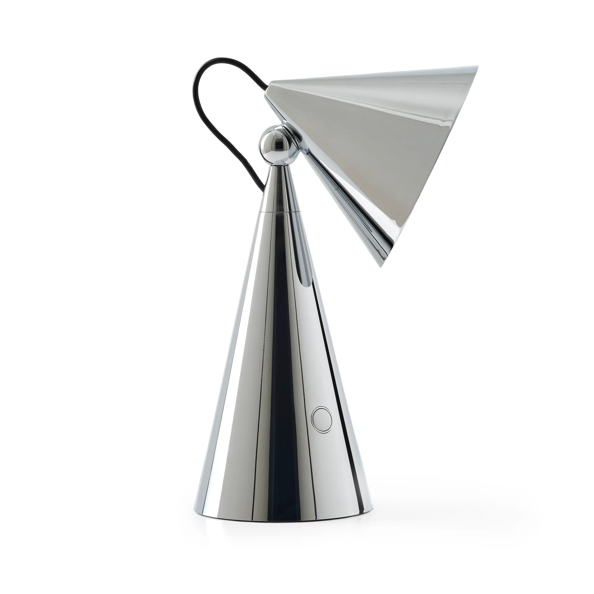 Pose Portable LED bordlampe, Silver Tom Dixon