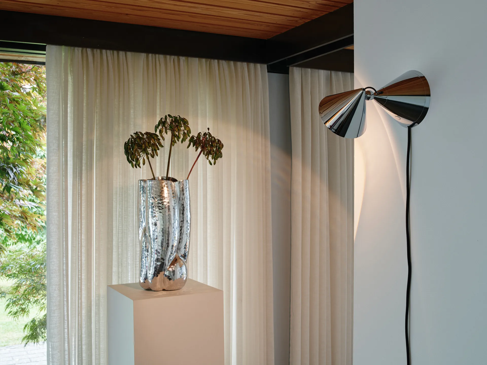 Pose Surface vegglampe, Silver Tom Dixon