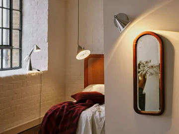 Pose Surface vegglampe - Silver - Tom Dixon