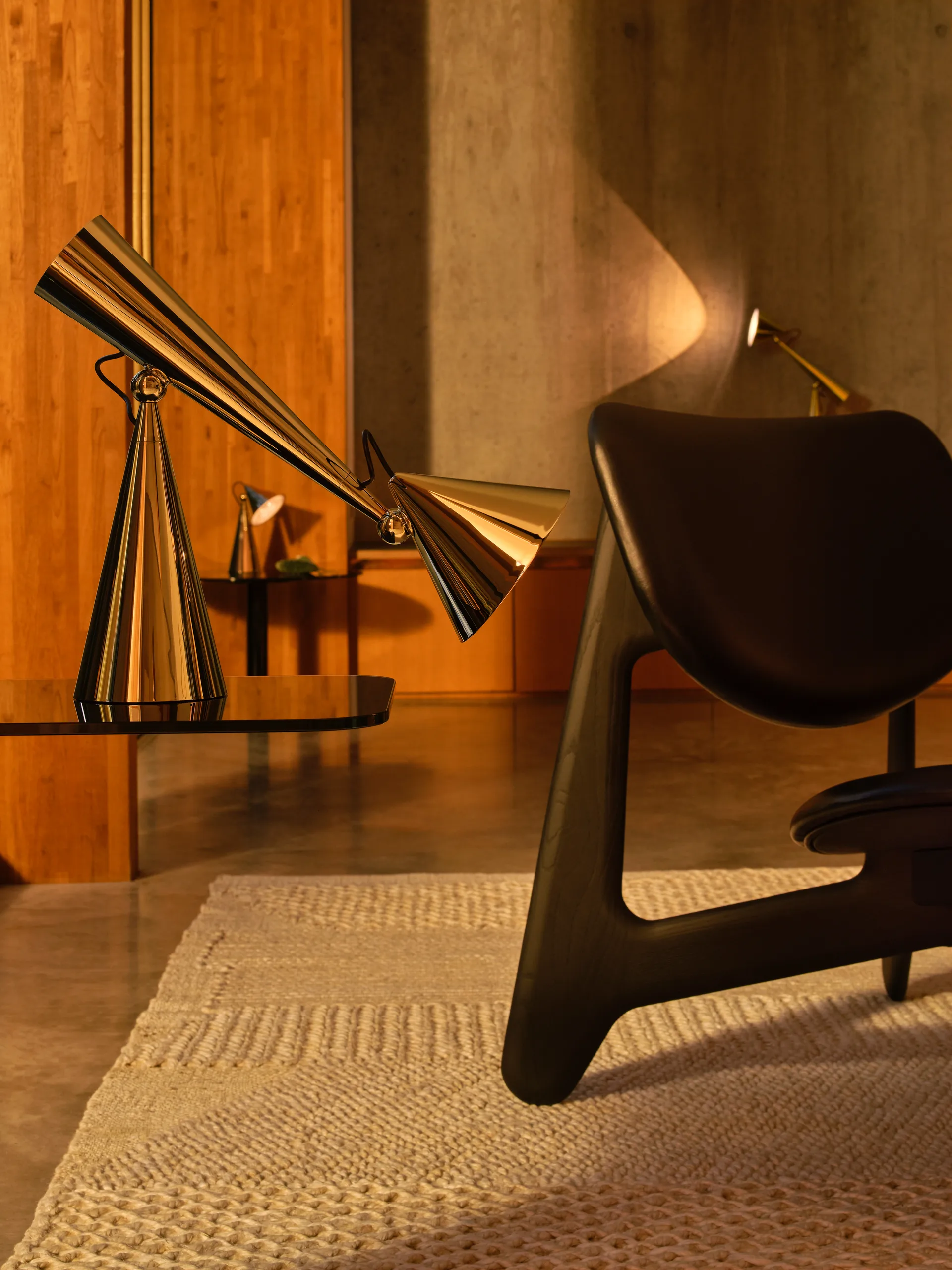 Pose Task LED bordlampe, Gold Tom Dixon