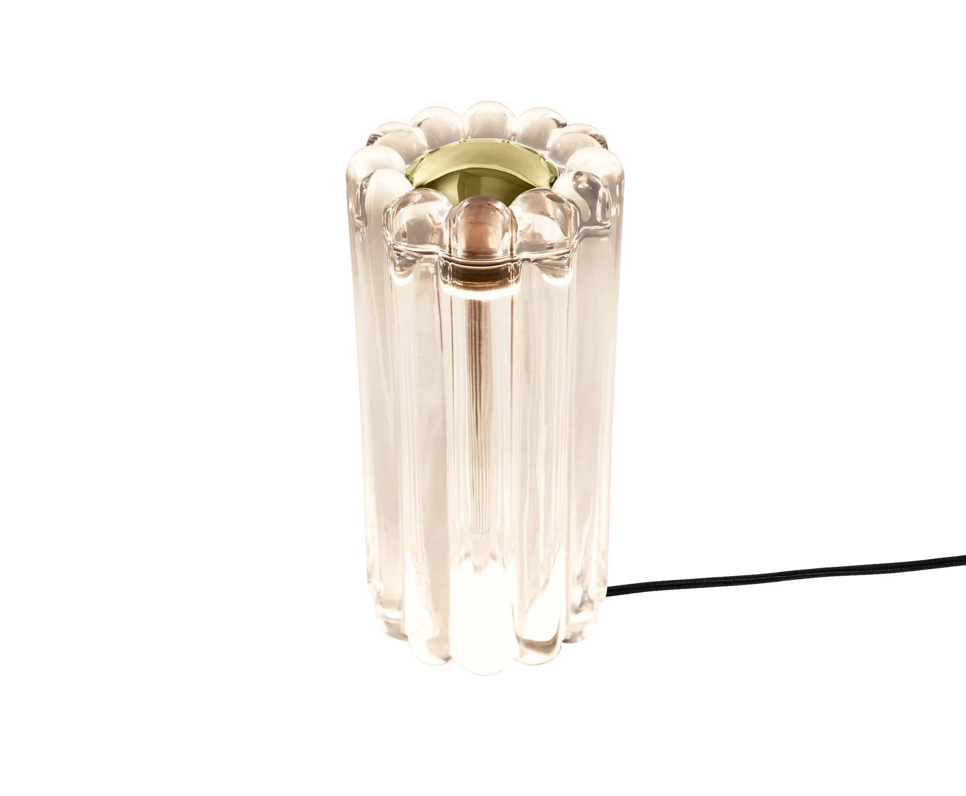 Press bordlampe LED 23,5 cm, Clear Tom Dixon