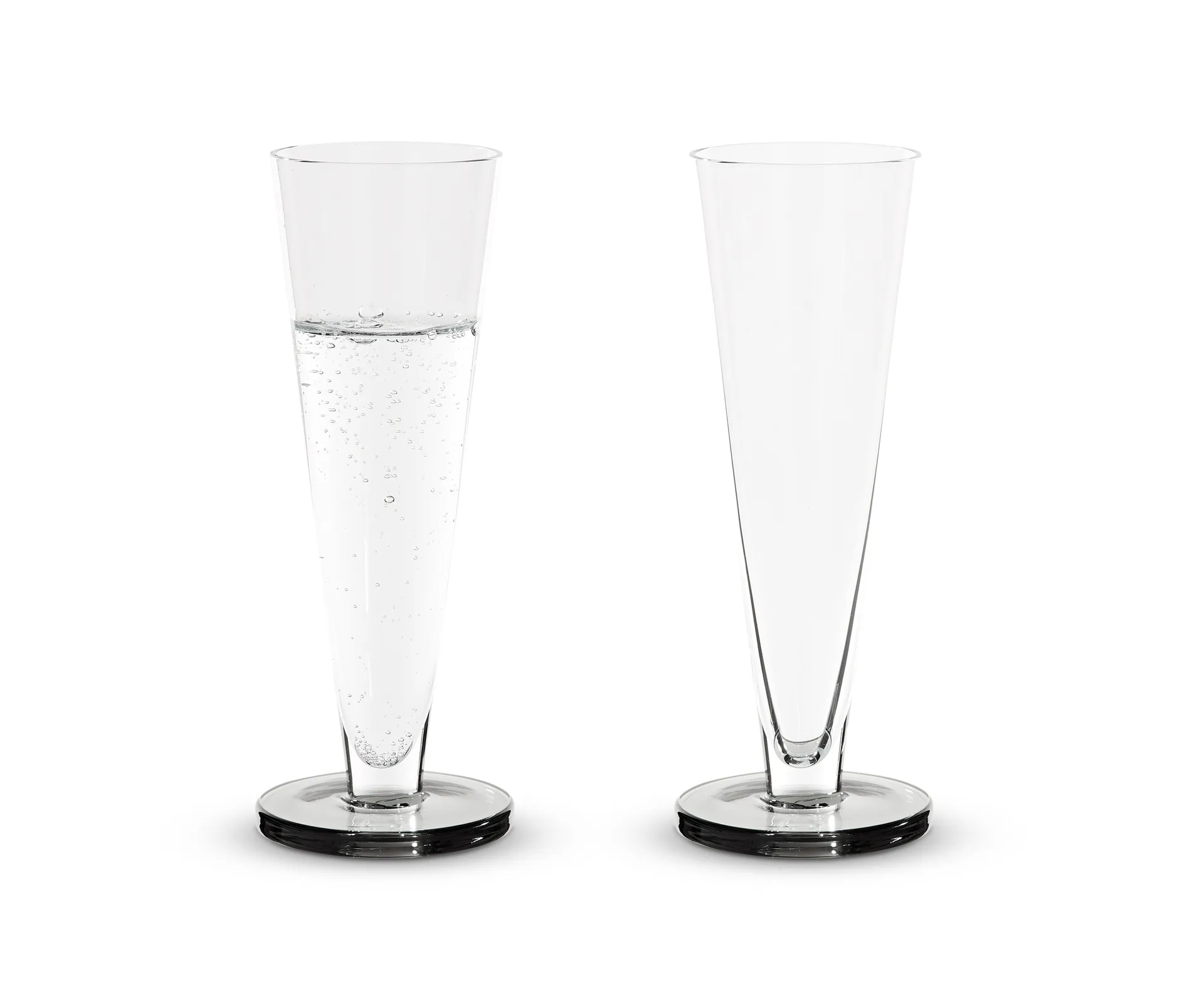 Puck champagneglass 12,5 cl, Clear Tom Dixon