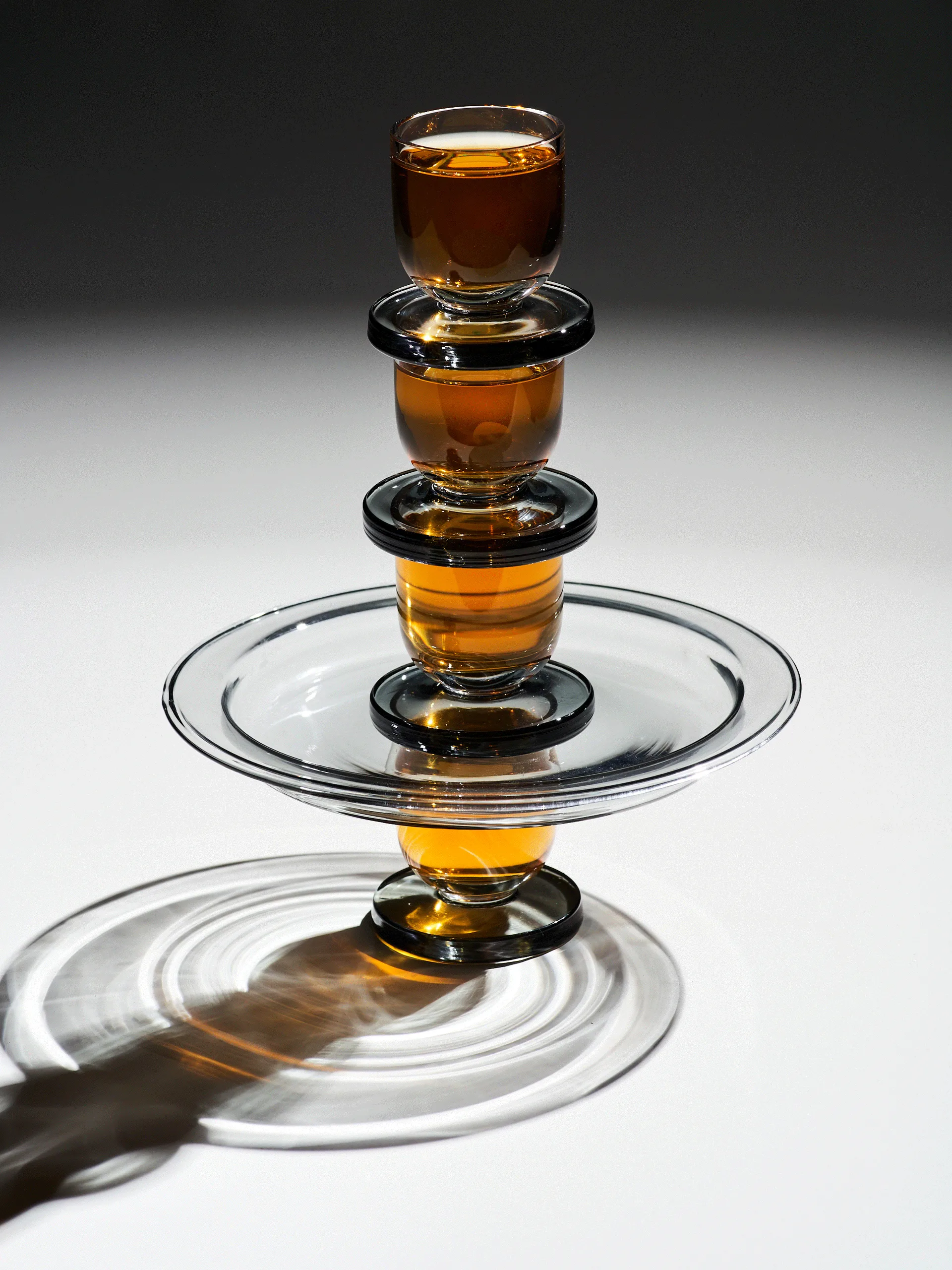 Puck shotglass 5 cl 4-pakning, Clear Tom Dixon