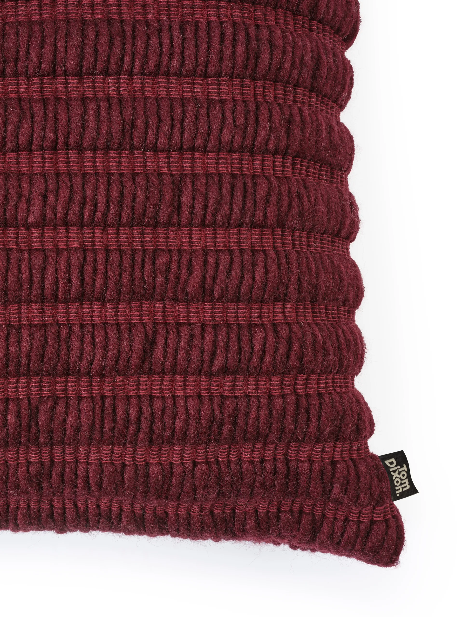 Ridge pute 45x45 cm, Burgundy Tom Dixon